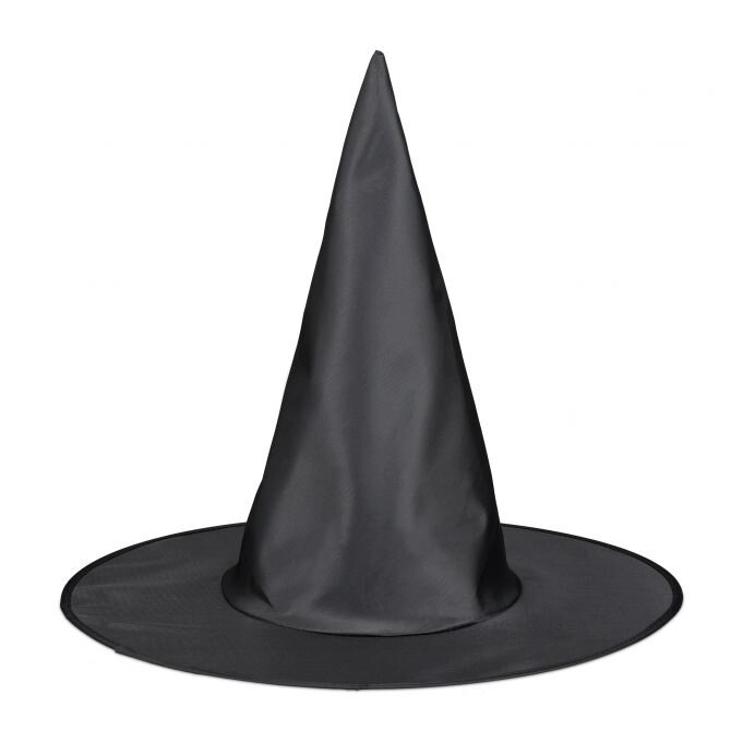 Відьомський капелюх чорний від компанії магазин Апельсин - фото 1