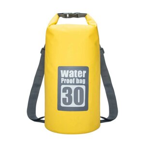 30 Л водонепроникний пакет сухий мішок для каякинга на байдарках на відкритому повітрі катання на човнах риболовля