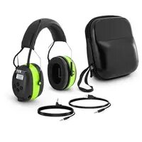 Захист слуху з Bluetooth - Мікрофон - РК-дисплей - Акумуляторна батарея - Зелений