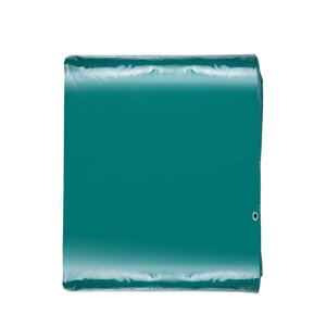 VEVOR Зелений брезент з люверсами 5x9м Тканинний брезент Брезент ПВХ Захисний брезент 100% водонепроникний УФ-стійкий