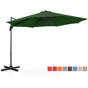 Світлофорна парасолька - Зелена - Кругла -300 см - Нахиляється та обертається