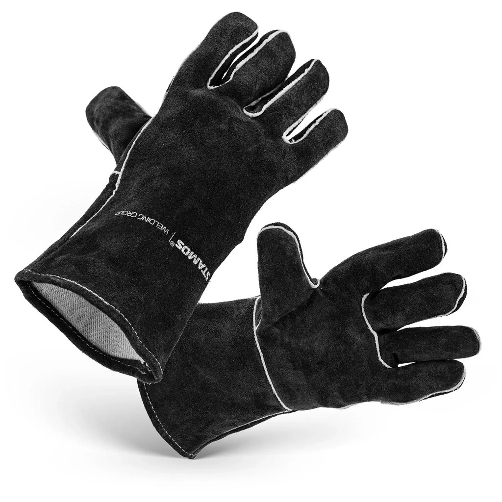 Зварювальні рукавички - розмір L - 34 x 19 см від компанії магазин Апельсин - фото 1