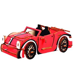 Модель 3D деревянна сборна WoodCraft XB-G032H Авто-1 21,7*9*6,3см