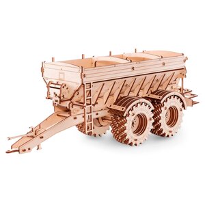 Модель 3D деревянна сборна механічна EVA eco-wood-art trailer FOR kirovets K-7M 001072
