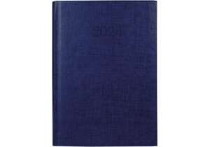 Щоденник а5 economix 2024 basic E21813-синий