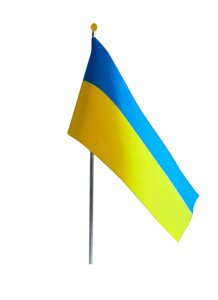 Прапор України 14см*21см ткань Q-1