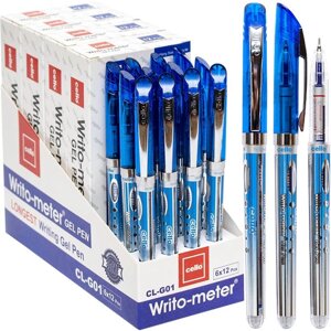 Гелева ручка CELLO Writo-meter 1500м письма CL-G01_Синий