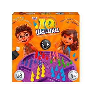 Гра настільна DankoToys DT IQCh-01 IQ Шашки