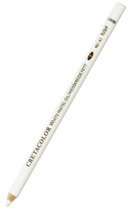 Олівець графітний Cretacolor для начерків Білий м'який масляний 46161