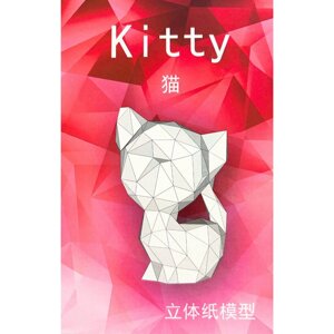 Конструктор паперовий 3D Eno Greeting Kitty, упак. 26*18см Котик 622147