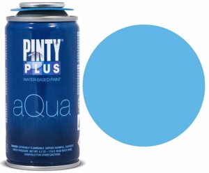 Фарба аерозоль PintyPlus на водній основі Aqua 150мл NV003_голубой яркий (320)