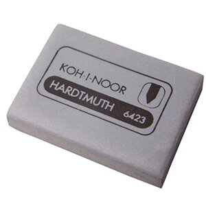 Гумка-ластик Koh-i-Noor 6423 (клячка) для мяких олівців