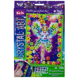 Набір для творчості DankoToys DT CArt-01-03 Мозаіка Crystal Art Kids Фея