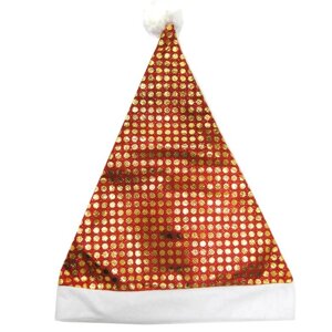 Новорічний капелюх-ковпак №6037-5 35см текстиль