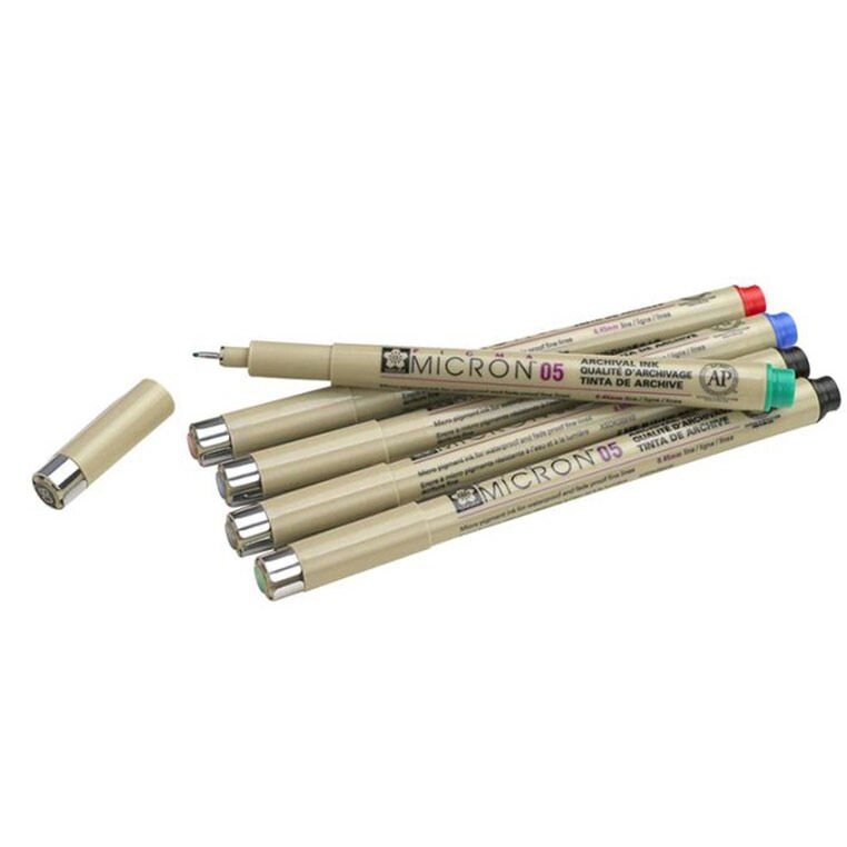 Капілярна ручка PIGMA Micron Лінер Sakura 0,2мм XSDK005# - відгуки