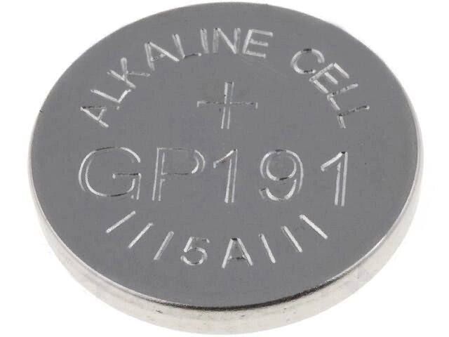 Батарейка (таблетка) GP 1шт 191-u10 лужна AG8, LR55 - вибрати