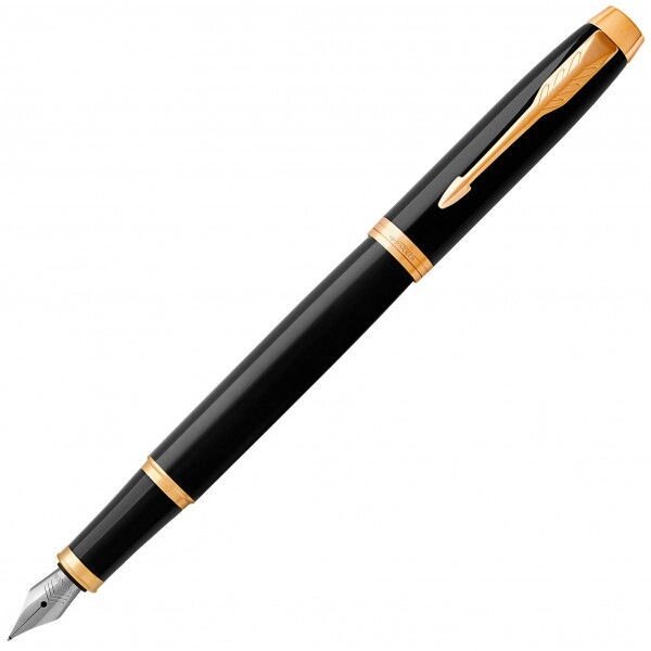 Перова ручка parker 22011 IM 17 black GT перо F - характеристики
