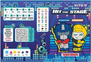 Підкладка настільна KITE мод 207 42.5*29см Transformers TF22-207