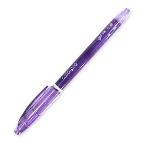 Ручка гелева AIHAO Colorpia gel 0,38мм 8904_Фіолетовий