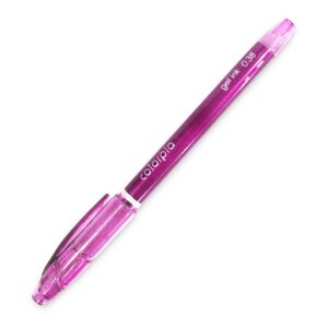 Ручка гелева AIHAO Colorpia gel 0,38мм 8904 Рожевий