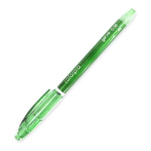 Ручка гелева AIHAO Colorpia gel 0,38мм 8904_Зелений