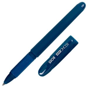 Гелева ручка economix BOSS 1мм синя E11914-02
