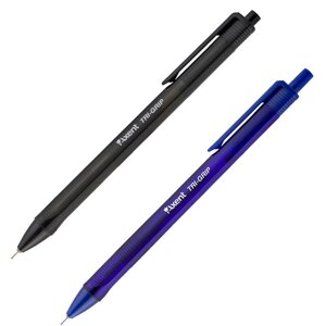 Кулькова ручка Axent Tri-Grip олійна, авто AB1081_Синий