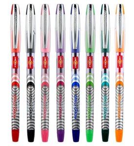 Кулькові ручки Unimax набір 8шт Ultraglide UX-116-20