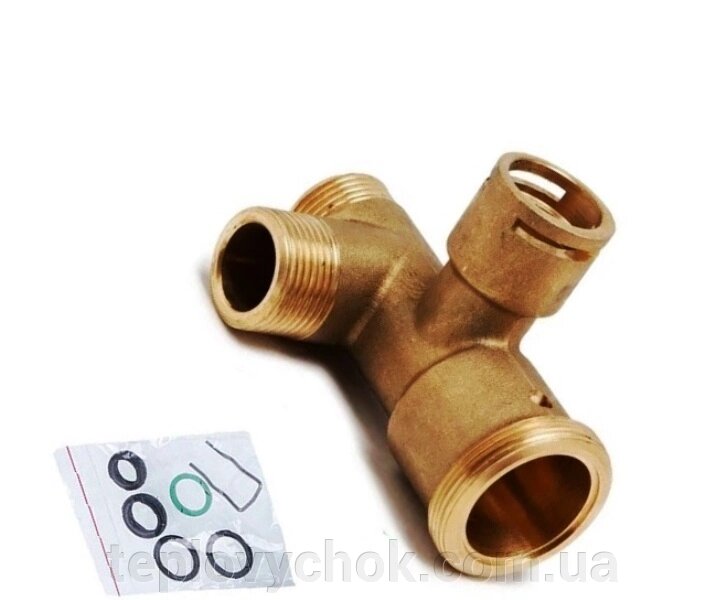 3-Х ходовий клапан без електроприводу на котли Vaillant Turbomax, Atmomax Pro/Plus 252457 від компанії ТЕПЛОВИЧОК - фото 1