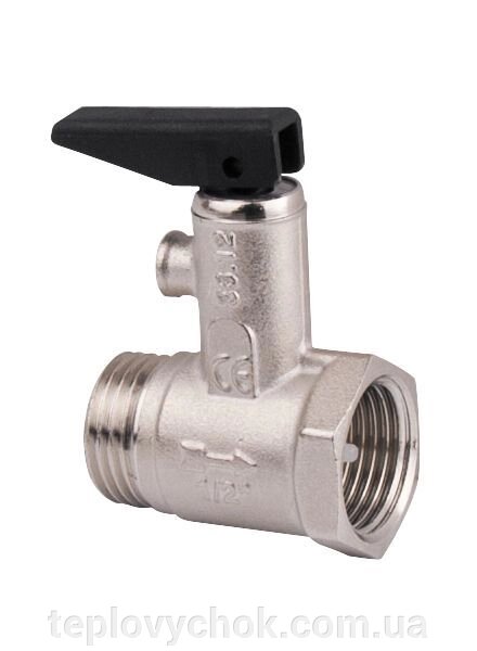 Клапан запобіжний для водонагрівача 1/2 "ICMA GS09 від компанії Тепловичок - фото 1