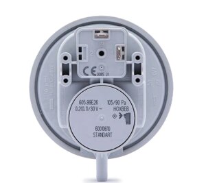 Прессостат диму Huba Control 105/90 Pa на котли Demrad, Vaillant 6.0599e28