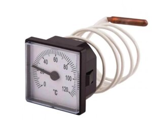Термометр квадратный капиллярный для котлов в Львовской области от компании Тепловичок