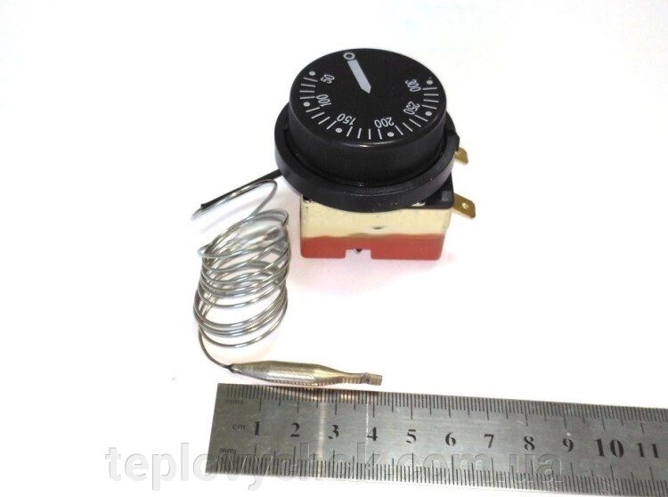 Терморегулятор для духовки Toff = 300 L трубки 850мм від компанії Тепловичок - фото 1