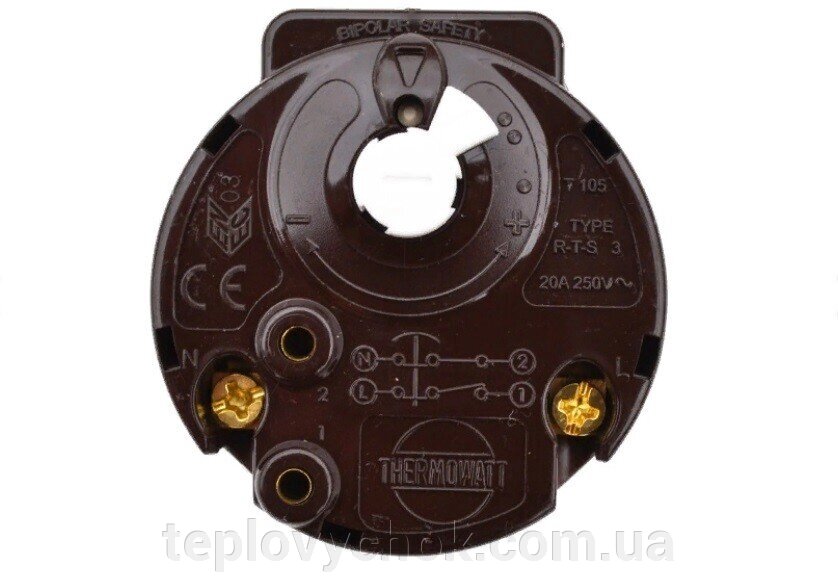 Терморегулятор T105 RTS 3 20A L-270мм TW від компанії Тепловичок - фото 1