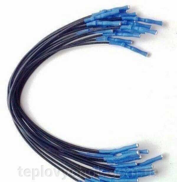 З'єднувальні кабель електрода і кнопки пьезорозжига для автоматики Eurosit 630 від компанії Тепловичок - фото 1