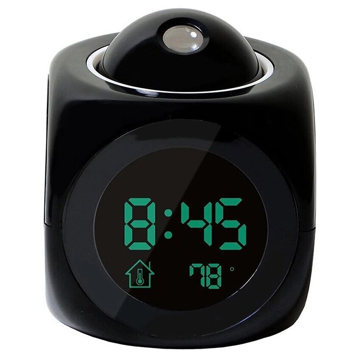 Часы будильник с проэктором 2028 ##от компании## Prilavok - ##фото## 1