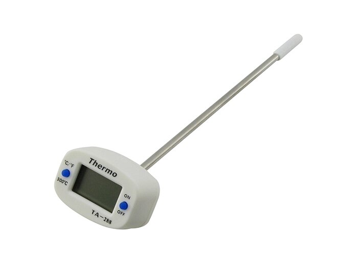 Електронний кухонний термометр Thermo TA-288 білий від компанії Prilavok - фото 1