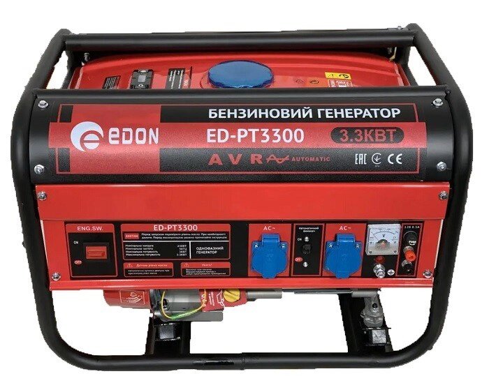 Генератор бензиновий Edon PT-3300 від компанії Prilavok - фото 1