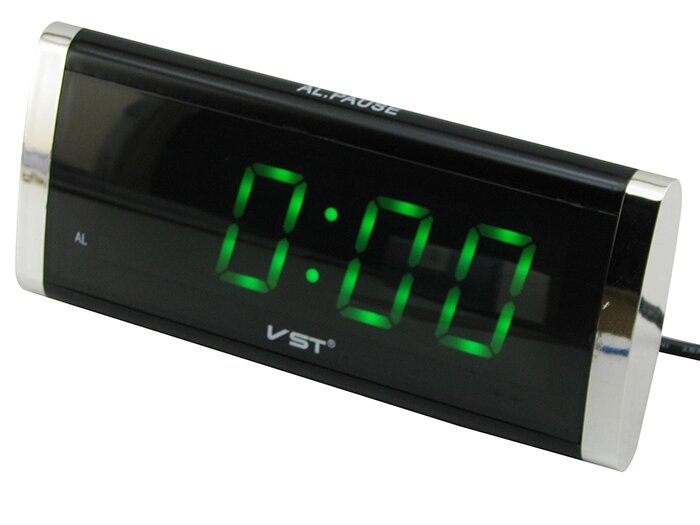Настільний годинник VST-730 зелений від компанії Prilavok - фото 1