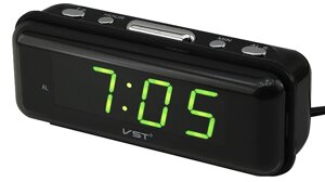 LED годинник з будильником VST-738-2