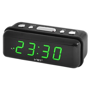 LED годинник з будильником VST-738-4