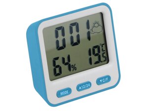 Термометр з гігрометром BK-854 блакитний
