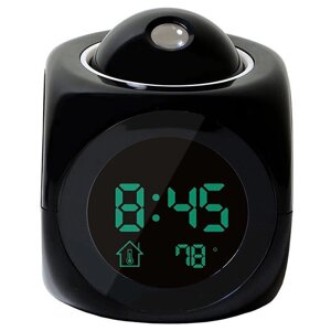 Годинник будильник з проектором 2028
