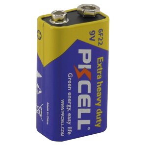 Батарейка солевая PKCell 9V/6LR61 крона