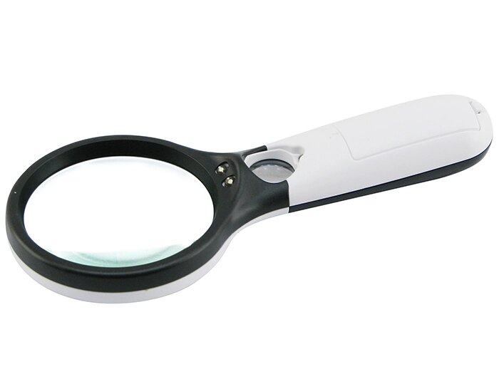 Ручна лупа з підсвічуванням Magnifier 6902АВ від компанії Prilavok - фото 1