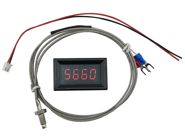 Термометр электронный XH-B320 от -50 до 800°C красные цифры ##от компании## Prilavok - ##фото## 1
