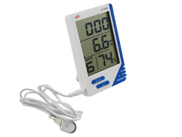 Термометр-гигрометр KT-908 ##от компании## Prilavok - ##фото## 1