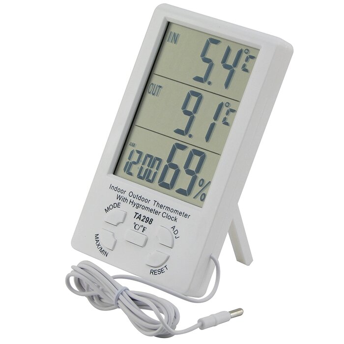Термометр гігрометр TA298 від компанії Prilavok - фото 1