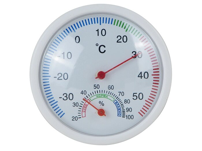 Термометр з гігрометром TH-1 білий від компанії Prilavok - фото 1