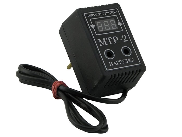 Терморегулятор цифровий МТР-2 16А (чорний) від компанії Prilavok - фото 1